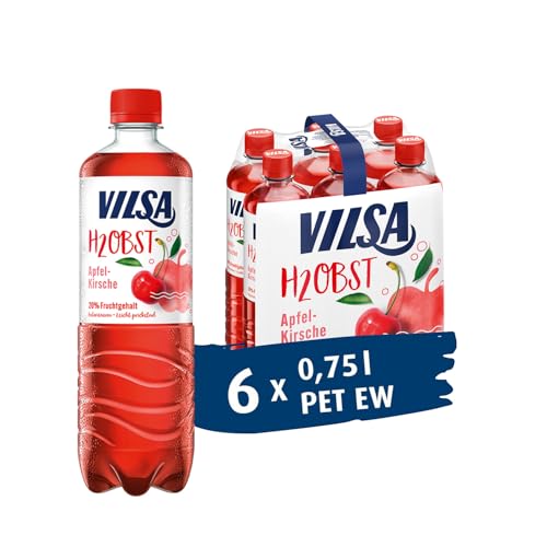 VILSA H2Obst Apfel-Kirsche  6 x 0 75 l PET