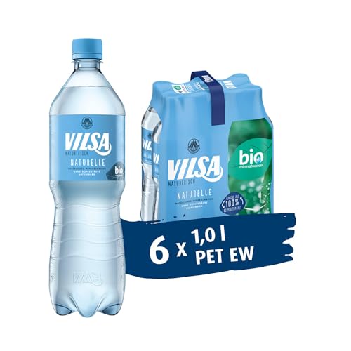 VILSA Mineralwasser Naturelle  6 x 1 00 l PET