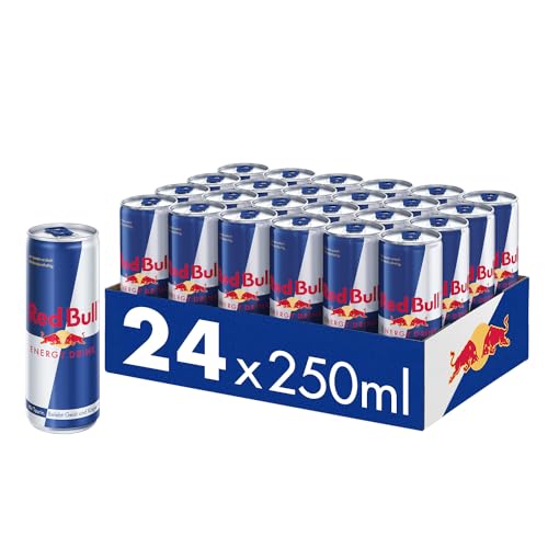 Red Bull Energy Drink - 24er Palette Dosen Getränke  EINWEG (24 x 250 ml)